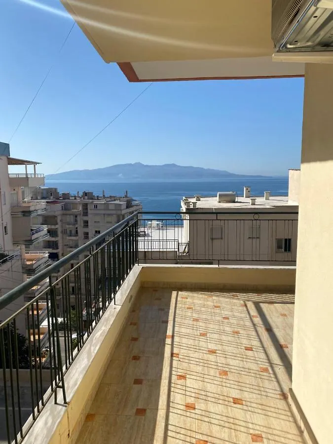 Colorful Sea View Apartment Saranda