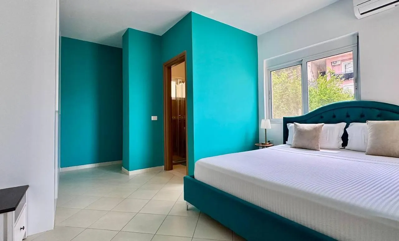 Colorful sea view apartment Sarandë Albania