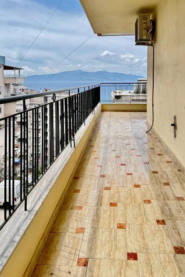 Colorful sea view apartment Sarandë Albania
